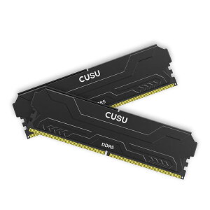 TWSC CUSU 32GB(16GBx2) DDR5 4800MHz (PC5-38400) CL40 UDIMM 1.1v with heatsink�bDH330480016X2
