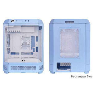 �y�󂠂�z�y�A�E�g���b�g�����E�V�i�zThermaltake The Tower 600 Hydrangea Blue �bCA-1Z1-00MFWN-00