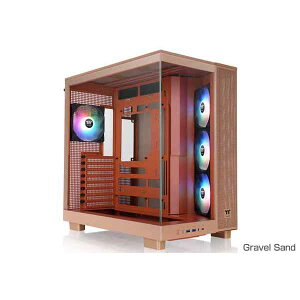 �y�󂠂�z�y�A�E�g���b�g�����E�V�i�zThermaltake View 380 XL TG ARGB Gravel Sand�bCA-11E-00MGWN-00