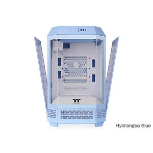 �y�󂠂�z�y�A�E�g���b�g�����E�V�i�zThermaltake The Tower 250 Hydrangea Blue �~�j�^���[�^PC�P�[�X �n�C�h�����W�A�u���[�bCA-1Z9-00SFWN-00