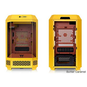 Thermaltake The Tower 250 Butter Caramel �~�j�^���[�^PC�P�[�X �o�^�[�L���������bCA-1Z9-00SMWN-00