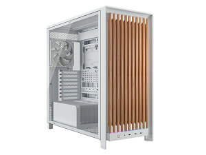Corsair FRAME 5000D WOOD RS Performance Mid-Tower White/Oak �~�h���^���[�^PC�P�[�X �z���C�g�A�I�[�N�bCC-9011354-WW
