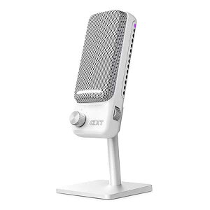 �y�󂠂�z�y�A�E�g���b�g�����E�V�i�zNZXT CAPSULE ELITE WIRED USB MICROPHONE - WHITE �R���f���T�[�}�C�N �z���C�g�bAP-PUMIC-W1
