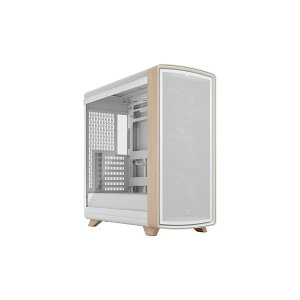 Fractal Design Summit Chalk White TG Clear Tint �~�h���^���[�^PC�P�[�X �z���C�g�bFD-C-SUM1A-02
