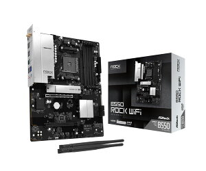 ASRock B550 Rock WiFi ATX�}�U�[�{�[�h�bB550 Rock WiFi