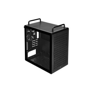 Cooler Master Qube 340 Black With Handle Micro-ATX�Ή�PC�P�[�X �u���b�N�bQ340-KGNN-S00