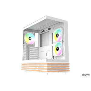 Thermaltake View 270 Plus WS ARGB Snow �~�h���^���[�^PC�P�[�X �z���C�g�bCA-1Y7-00M6WN-WS