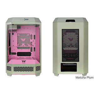 Thermaltake The Tower 300 Matcha Plum �~�h���^���[�^PC�P�[�X ���[�V���O�O���[���bCA-1Y4-00SJWN-00