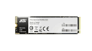 AGI AI298 �e��512GB M.2(2280) 3D NAND Gen3 x4 NVMe SSD 3000MB/s 1400MB/s 300TB�bAGI512GIMAI298-CB