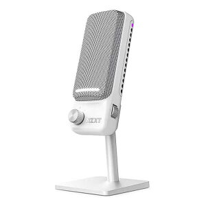 NZXT CAPSULE ELITE WIRED USB MICROPHONE - WHITE �R���f���T�[�}�C�N �z���C�g�bAP-PUMIC-W1