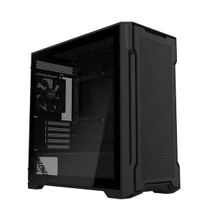 GIGABYTE C102 GLASS �~�h���^���[�^PC�P�[�X �u���b�N�bC102G