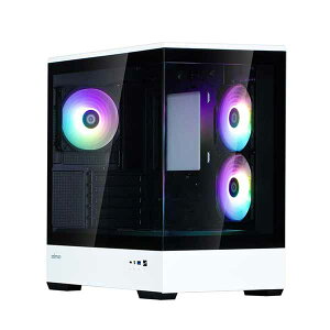 ZALMAN P30 BW �~�j�^���[�^PC�P�[�X �u���b�N/�z���C�g�bP30 BW