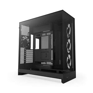 NZXT H9 Flow RGB (2025) - Black ��^�f���A���`�����o�[�\���̗p �~�h���^���[ATX�G�A�t���[�P�[�X �u���b�N�bCM-H92FB-R1