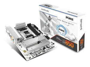 �y�󂠂�z�y�A�E�g���b�g�����E�V�i�zSapphire PURE B850A WIFI7 ATX�}�U�[�{�[�h�bPURE-B850A/52123-11-40G