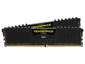 Corsair 16GBi8GBx2j DDR4 2666MHziPC4-21300j ivۏ Vengeance LPXV[Y bCMK16GX4M2A2666C16