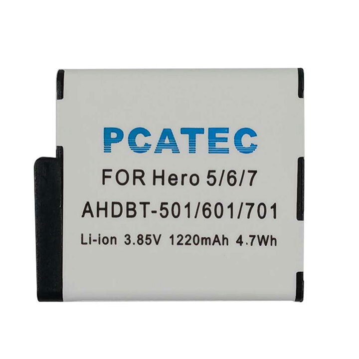 楽天市場】GoPro ゴープロ HERO5 Black HERO6 対応 AHDBT-501 互換 
