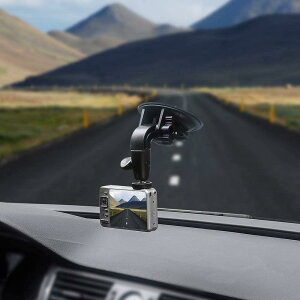 GoPro 360度回転 大型90mm吸盤式カメラスタンド 1/4ネジ 車載カメラマウント GoPro Hero10 Hero9/Gopro MAX/Gopro HERO 8/HERO 7/Hero 6/ Hero 5/(2018)/5S/4/4S/3+アクションカメラに