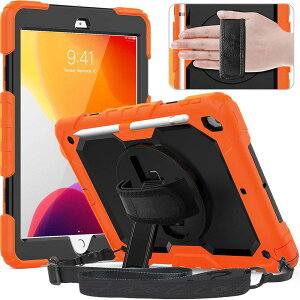 iPad 10.2inch iPad 10.9 10���� iPad A16 2025 iPad Pro11 M4 M5�P�[�X �ϏՌ� �y�����[ 360°��]�X�^���h �n���h�X�g���b�v �V�����_�[�X�g���b�v �S�ʕی�J�o�[ iPad 9.7inch ��5/6���� iPad 10.2inch ��9/8/7���� iPa