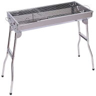アウトドア コンロ バーベキュー 折りたたみ 大型 軽量2.5kg 組立不要 ステンレス 焼き網幅73cm 大人数 …