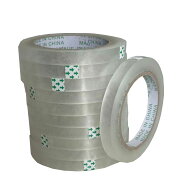 即納 業務用 OPPテープ 透明テープ 15mm x 100m / 12mm x 100m 8巻セット /60巻セット/ 120巻セット 梱包…