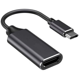 USB C HDMI ϊA_v^[ ^Cv C HDMI ϊP[u 4K ^Cv C HDMI ϊRlN^[ Thunderbolt 3/4 foCX 2024ŐV MacBook Pro/Air, iPad Pro/Air, Samsung Galaxy S23/S9Ȃ, Surface Pro 9, XPS 17,iPhone16/15V[Y