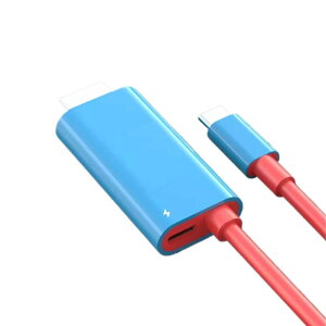 �y���������zSwitch / OLED Switch �p Switch 2�Ή�Type-c HDMI �P�[�u��2m�@�[�d���Ȃ���~���[�����O 4K&1080P HD�ϊ� TV���[�h PD100W�[�d ���^ ���@�\ �x���Ȃ� �X�C�b�` �h�b�N tv�o�� �e���r�ڑ��o��/Switch