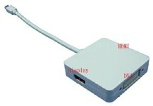 yz3in1 Mini Displayport/Thunderbolt to DVI/DisplayPort/HDMI ϊA_v^