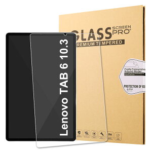 �y���������zLenovo Tab6 10.3 �C���` 5G A101LV �����K���X �t���ی�t�B���� �K���X�t�B���� �ώw�� ������ �\�ʍd�x 9H �ƊE�Ŕ�0.3mm�̃K���X���̗p 2.5D ���E���h�G�b�W���H SoftBank Lenovo TAB6 ���m�{