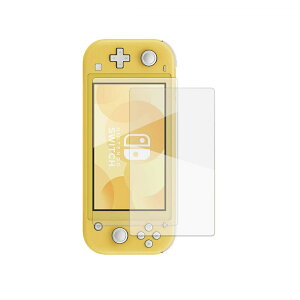 【送料無料】Switch Lite 2019 用強化ガラス 液晶保護フィルム ガラスフィルム 耐指紋 撥油性 表面硬度 9H 業界最薄0.3mmのガラスを採用 2.5D ラウンドエッジ加工 液晶ガラスフィルム