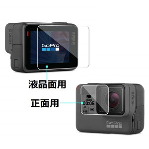 yz 2 tیtB GoPro Hero 5/Hero6 Black Sport ANVJ ( XN[  Y ) p XN[یV[g Hero5 ttB ی십KXtB
