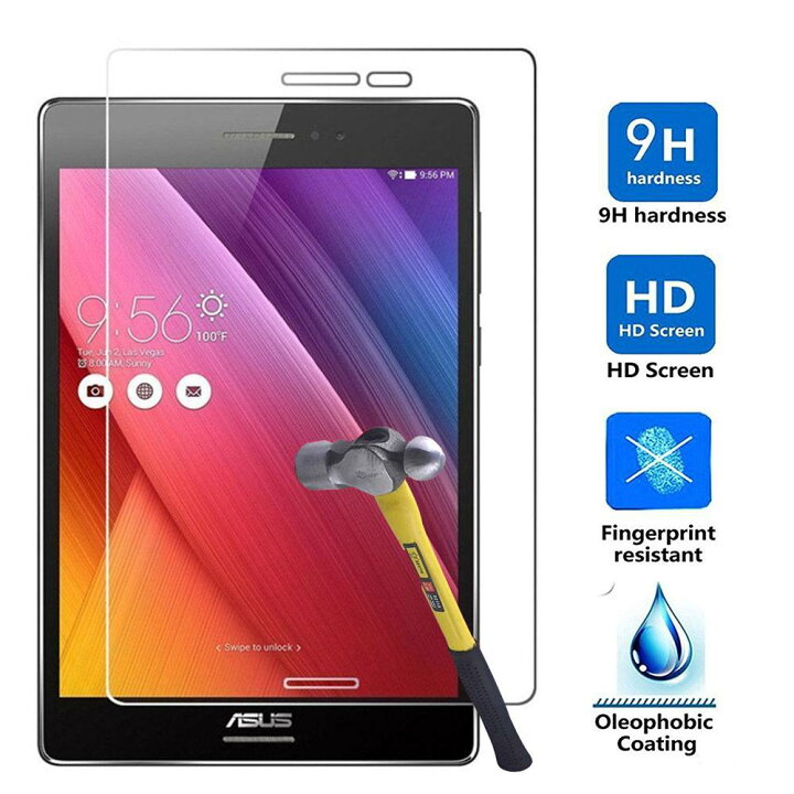 楽天市場】ASUS ZenPad シリーズ 強化ガラス 液晶保護フィルム 超薄型 