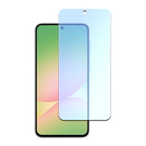 Galaxy A56 5G �t�B���� �ی�t�B���� �K���X�t�B���� �u���[���C�g�J�b�g �����K���X �t���ی�t�B���� �ώw�� ������ �\�ʍd�x 9H �ƊE�Ŕ�0.3mm�̃K���X 2.5D ���E���h�G�b�W���H�M�����N�V�[ A5