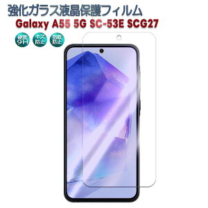 Galaxy A55 5G SC-53E SCG27 KX tیtB KXtB ώw  \ʍdx 9H 2.5D EhGbWH tKXtB  MNV[ G[55