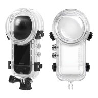 【送料無料】 insta360 X4用 Insta360 X5用 防水ハウジングケース ダイブハウジング 防水 防塵 保護ケー…