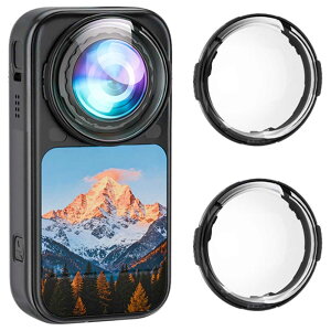 Insta360 ONE X2�p Insta360 X3�p Insta360 X4�p Insta360 X6�p �S���������Y�K�[�h �p�m���}�����Y�K���X�ی�~���[ �����Y�P�[�X �����Y�ی� �L���b�v �ی�t�B���^�[ �����ߗ� �ϏՌ� �L�Y�h�~ �h�o �A