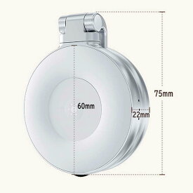 送料無料 スマホ磁気セルフィーライト iPhone Magsafe対応 CRI97 360° LED 自撮りリング フィルライト ミラー付き 自撮り/写真撮影/TikTok/ズーム通話/ビデオ会議用 C03 携帯電話 iPhone Xperia OPPO 吸着リング付き
