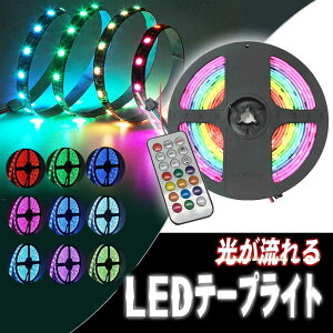 C~l[V LEDe[vCg 5M 5M/300LED e[v^ RGB ^CvLED@WS2811@R@J[I\@ؒf\