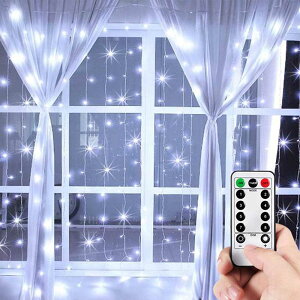 yzJ[eCg 3mx3m C~l[VCg 300LED 8[h tFA[Cg Rt 8ނ̏Ɩ[h USBd C~l[V IP44h NX}X//a/p[