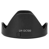 CANON LH-DC100 花形 レンズフード 互換品 FA-DC67B 67mm フィルターアダプター付き キヤノンG3X / SX60 …
