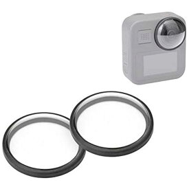 GoPro Maxに対応レンズカバー アクリルレンズ保護カバー 防水、防油、防塵、衝突防止レンズ（2 枚組） 送料無料