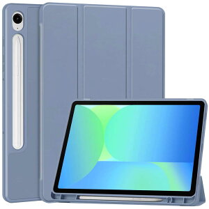 Galaxy Tab S10 FE Galaxy Tab S9 FE11�C���` �ʗp�ی�J�o�[ �I�[�g�X���[�v�@�\ �J�o�[ �X�^���h�@�\�t�� �Ռ��z�� �ی�P�[�X �O�� ���^ ����PU ���U�[��������