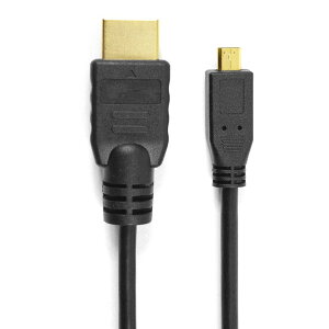 Micro-HDMI to HDMI ϊ P[u ^CvD IX - ^Cv AIX 3DΉ 1.5m 