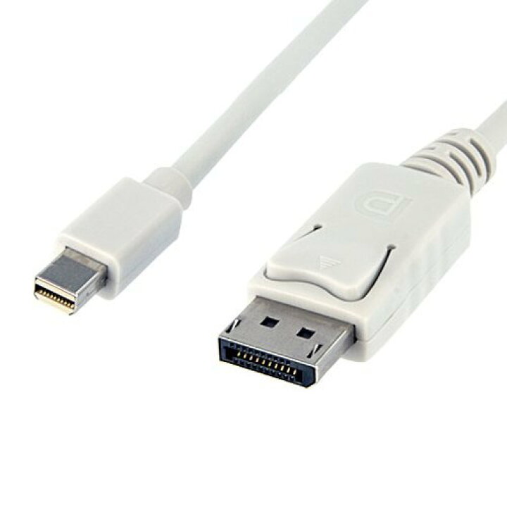 楽天市場】Mini DisplayPort Thunderbolt to DisplayPort変換ケーブル 