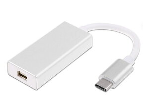 yz Type-C to MiniDP (Mini Display Port) ϊ A_v^ 𑜓xΉ T|[g4Ko USB - C to Mini DP Mini DisplayPortXfor Apple MacbookAChromebook Pixel TYPEC-MINIDP-1