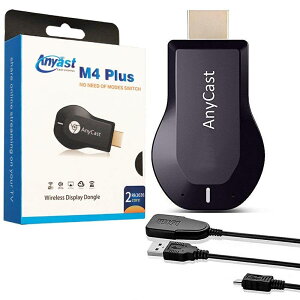 HDMI hO V[o[ AnyCast M4 Plus WiFifBXvC Miracast Airplay DLNAΉ CXfBXv[A_v^ AnyCastΉ HDMIA_v^[ IOS Android Windows MacVXeΉ\ WiFihO V[
