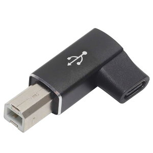 USB Type-B to Type-C ϊA_v^ USBϊRlN^ B^CvvO - C^Cv\Pbg USB-TypeB 2.0 (IX) - USB-TypeC (X) p A_v^ Ldl f[^ʐM 480Mbps Ή 