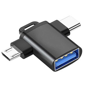 yzOTGϊA_v^ 3 IN 1 5Gbpsf[^] Type C+USB-Micro to USB-A 3.0 X PC,Android,Switch iPhone15 MacBook/ChromeBook Pixel iPad Pro/Xperia/Galaxy ̑ USB-C [p
