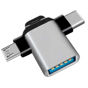 yzOTGϊA_v^ 3 IN 1 5Gbpsf[^] Type C+USB-Micro to USB-A 3.0 X PC,Android,Switch iPhone15 MacBook/ChromeBook Pixel iPad Pro/Xperia/Galaxy ̑ USB-C [p