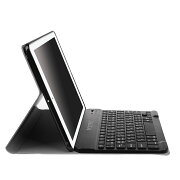 【送料無料】iPad9.7(2018第6世代/2017第五世代)/air1専用/iPadPRO10.5専用選択可能超薄レザーTPUケース付きBluetoothキーボード☆US配列☆かな入力対応