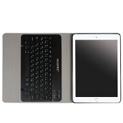 【送料無料】iPad9.7(2018第6世代/2017第五世代)/air1専用/iPadPRO10.5専用選択可能超薄レザーTPUケース付きBluetoothキーボード☆US配列☆かな入力対応
